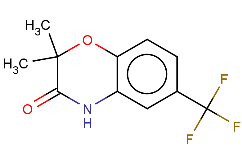 2,2-dimethyl-6-(trifluoromethyl)-3,4-dihydro-2H-1,4-benzoxazin-3-one