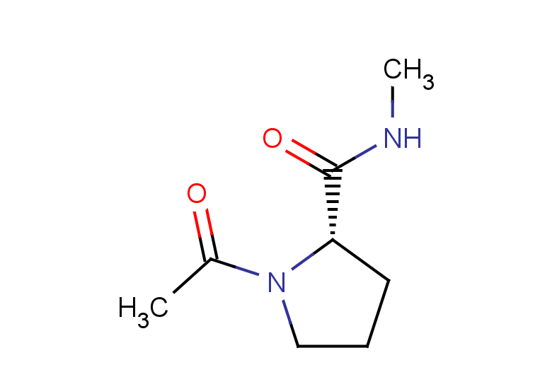 (2S)-1-acetyl-N-methylpyrrolidine-2-carboxamide
