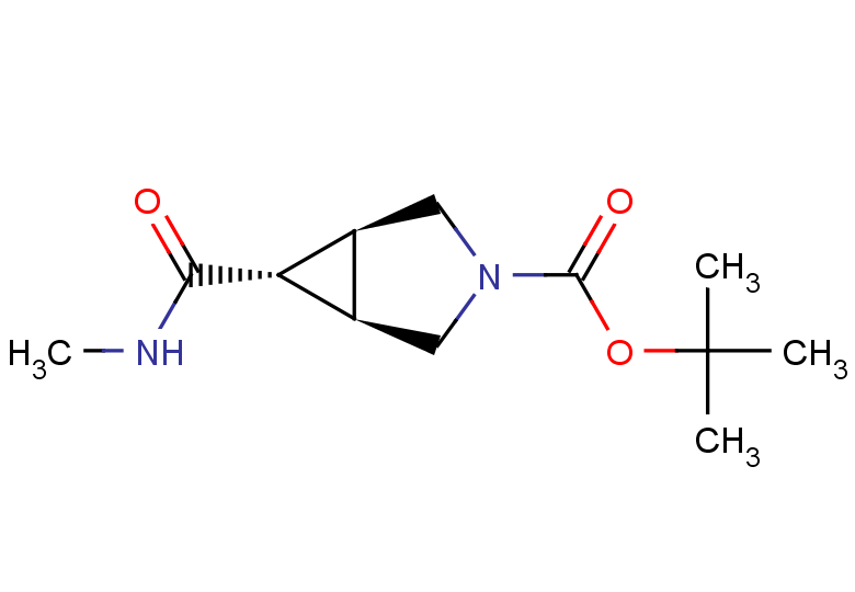 tert-butyl (1R,5S,6R)-6-(methylcarbamoyl)-3-azabicyclo[3.1.0]hexane-3-carboxylate
