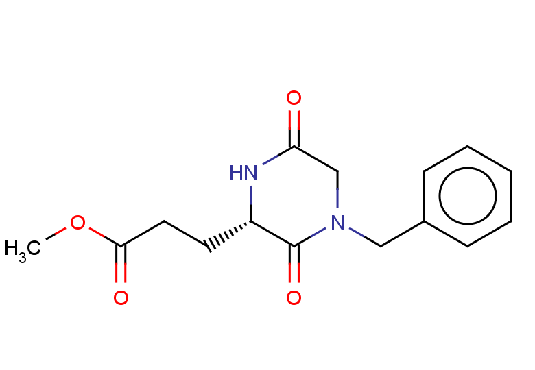methyl 3-[(2S)-4-benzyl-3,6-dioxopiperazin-2-yl]propanoate