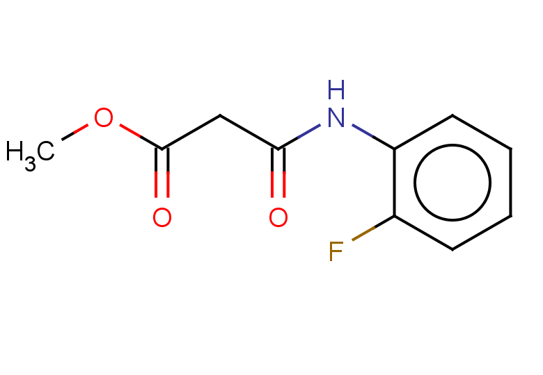methyl 2-[(2-fluorophenyl)carbamoyl]acetate