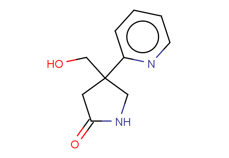 4-(hydroxymethyl)-4-(pyridin-2-yl)pyrrolidin-2-one