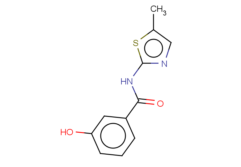 3-hydroxy-N-(5-methyl-1,3-thiazol-2-yl)benzamide