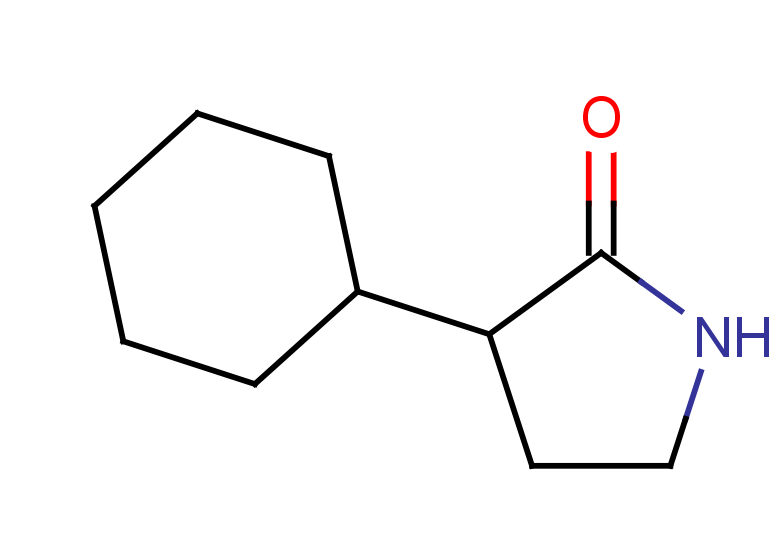 3-cyclohexylpyrrolidin-2-one