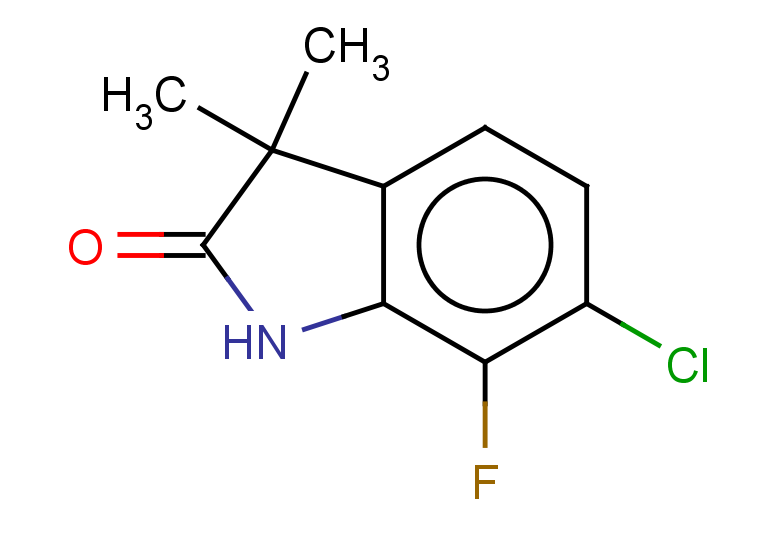 6-chloro-7-fluoro-3,3-dimethyl-2,3-dihydro-1H-indol-2-one