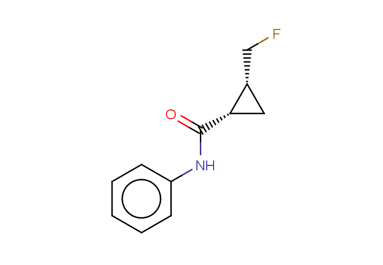 rac-(1R,2S)-2-(fluoromethyl)-N-phenylcyclopropane-1-carboxamide, cis