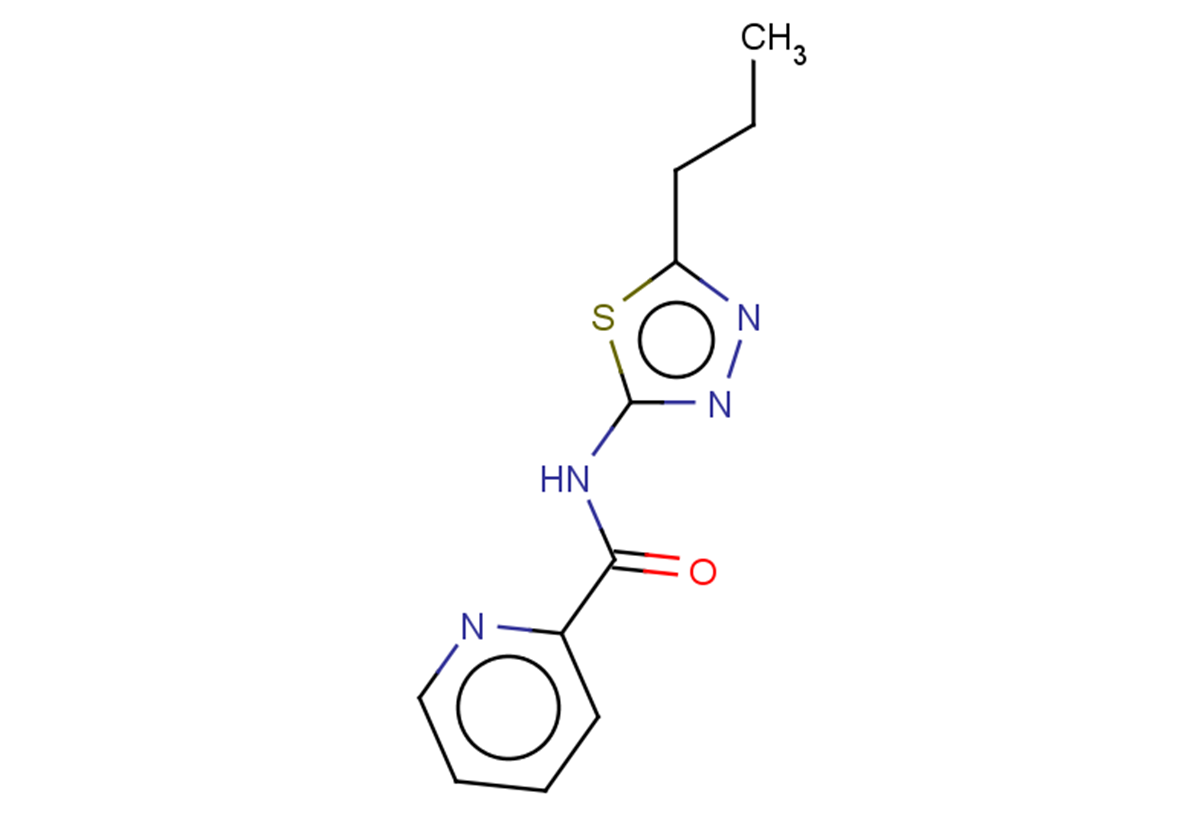 N-(5-propyl-1,3,4-thiadiazol-2-yl)pyridine-2-carboxamide