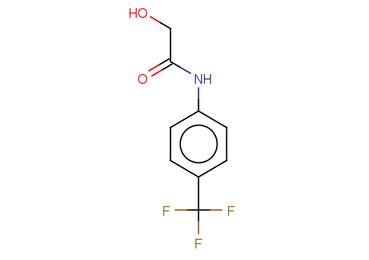 2-hydroxy-N-[4-(trifluoromethyl)phenyl]acetamide