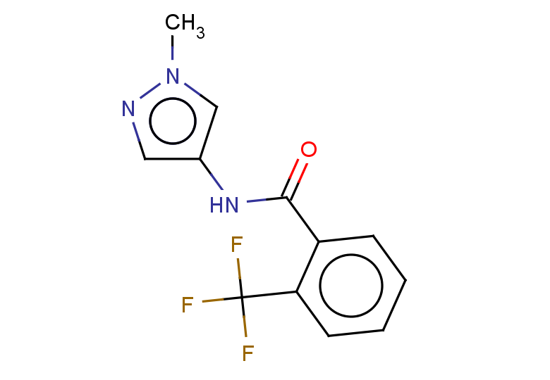 N-(1-methyl-1H-pyrazol-4-yl)-2-(trifluoromethyl)benzamide