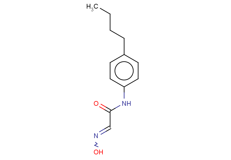 N-(4-butylphenyl)-2-(N-hydroxyimino)acetamide