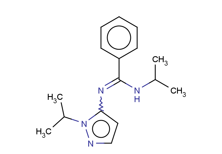 N-(propan-2-yl)-N'-[1-(propan-2-yl)-1H-pyrazol-5-yl]benzenecarboximidamide