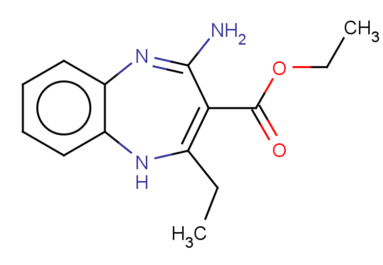 ethyl 4-amino-2-ethyl-1H-1,5-benzodiazepine-3-carboxylate