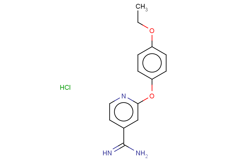 2-(4-ethoxyphenoxy)pyridine-4-carboximidamide hydrochloride