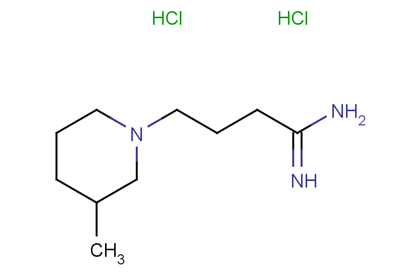 4-(3-methylpiperidin-1-yl)butanimidamide dihydrochloride