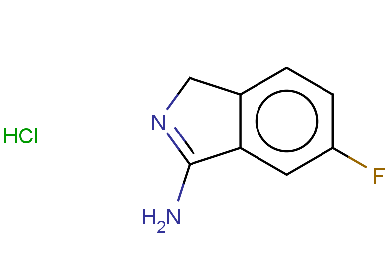 5-fluoro-1H-isoindol-3-amine hydrochloride