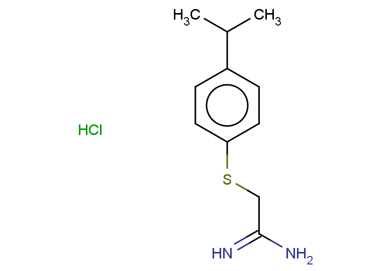 2-{[4-(propan-2-yl)phenyl]sulfanyl}ethanimidamide hydrochloride