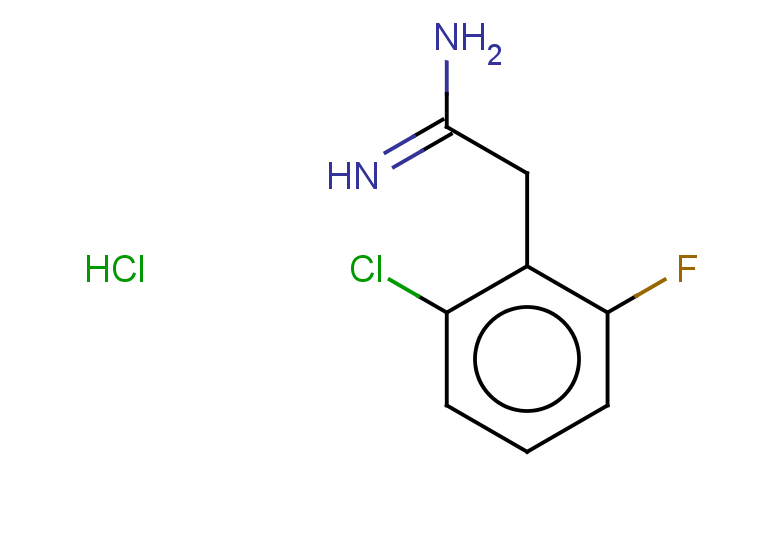 2-(2-chloro-6-fluorophenyl)ethanimidamide hydrochloride