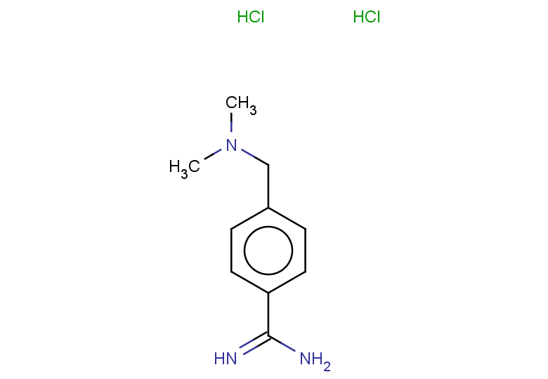 4-[(dimethylamino)methyl]benzene-1-carboximidamide dihydrochloride