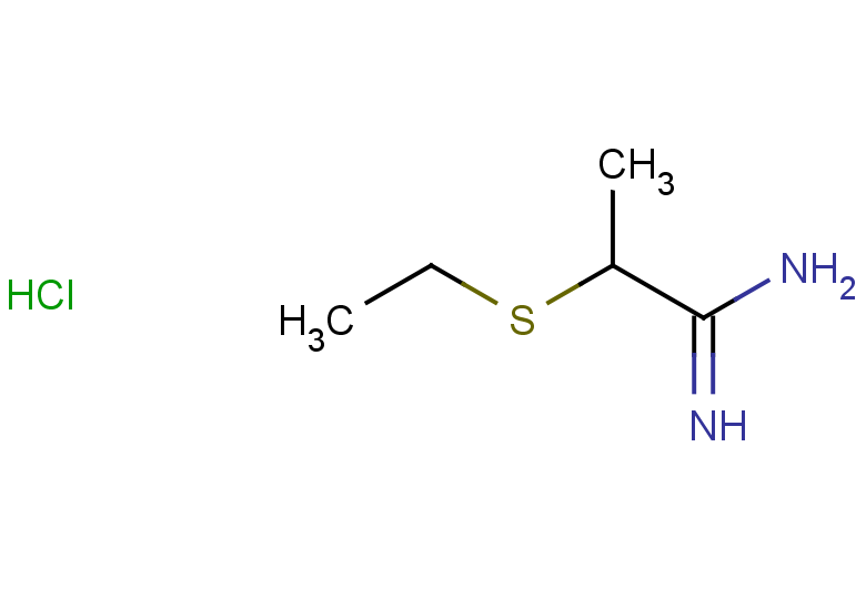 2-(ethylsulfanyl)propanimidamide hydrochloride