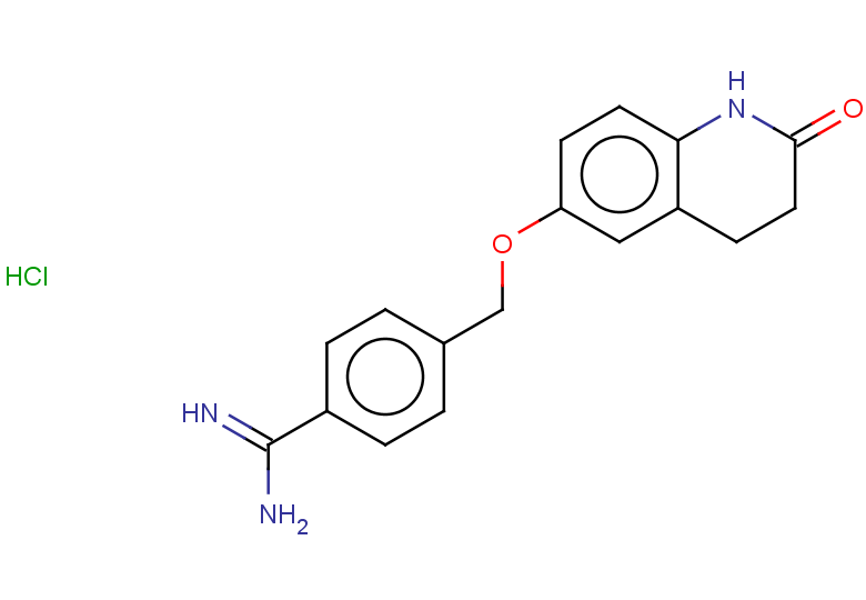 4-{[(2-oxo-1,2,3,4-tetrahydroquinolin-6-yl)oxy]methyl}benzene-1-carboximidamide hydrochloride