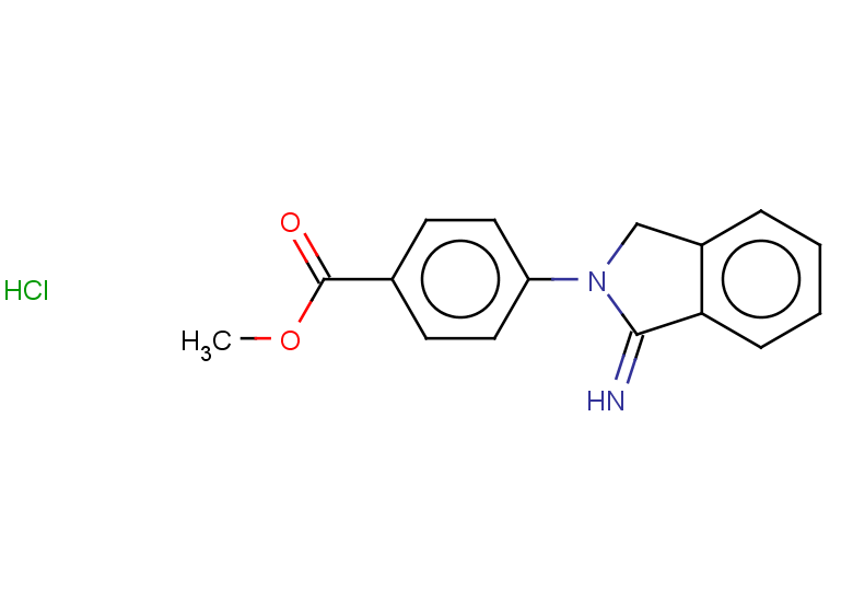 methyl 4-(1-imino-2,3-dihydro-1H-isoindol-2-yl)benzoate hydrochloride
