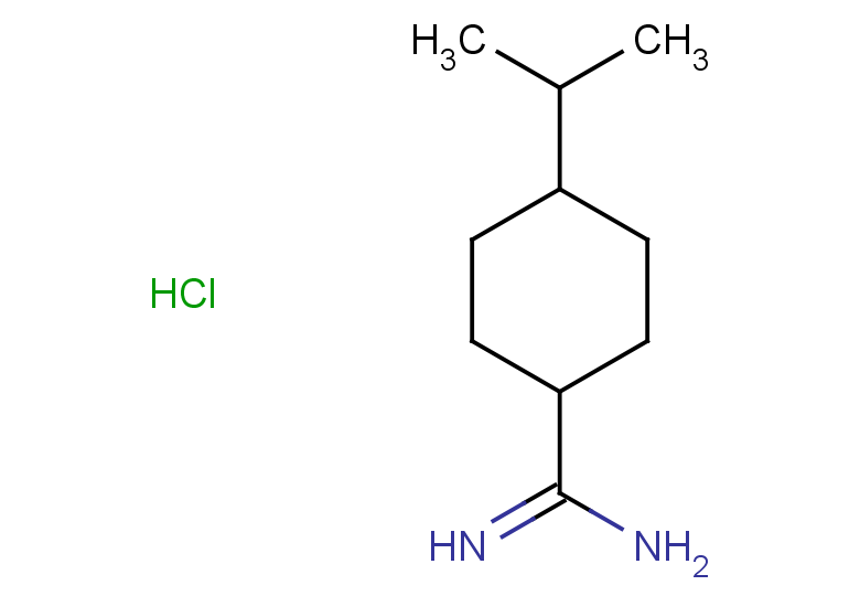 4-(propan-2-yl)cyclohexane-1-carboximidamide hydrochloride