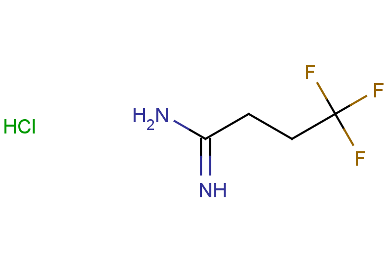 4,4,4-trifluorobutanimidamide hydrochloride