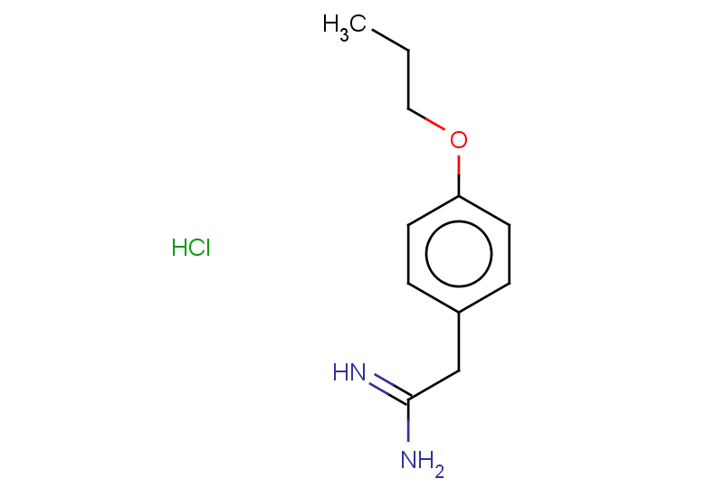 2-(4-propoxyphenyl)ethanimidamide hydrochloride