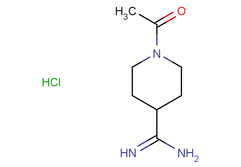 1-acetylpiperidine-4-carboximidamide hydrochloride