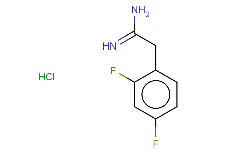 2-(2,4-difluorophenyl)ethanimidamide hydrochloride