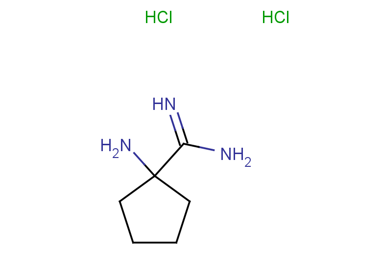 1-aminocyclopentane-1-carboximidamide dihydrochloride