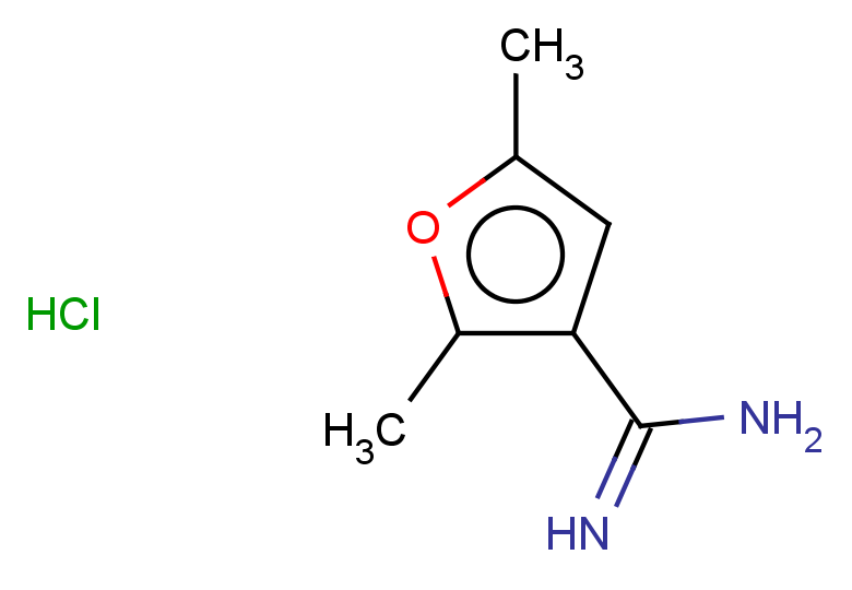 2,5-dimethylfuran-3-carboximidamide hydrochloride
