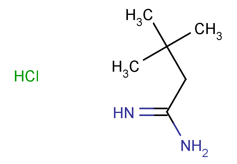 3,3-dimethylbutanimidamide hydrochloride
