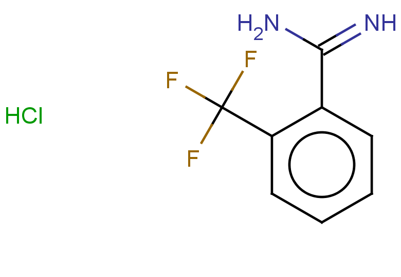 2-(trifluoromethyl)benzene-1-carboximidamide hydrochloride