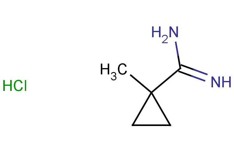 1-methylcyclopropane-1-carboximidamide hydrochloride