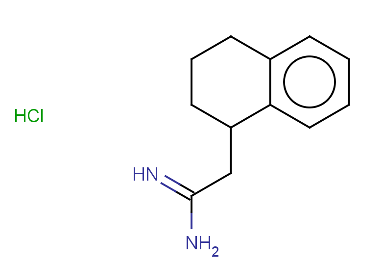 2-(1,2,3,4-tetrahydronaphthalen-1-yl)ethanimidamide hydrochloride