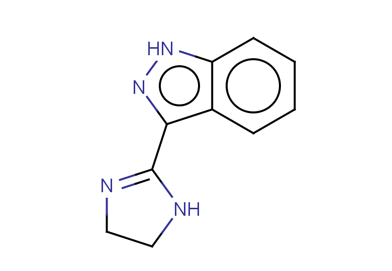 3-(4,5-dihydro-1H-imidazol-2-yl)-1H-indazole