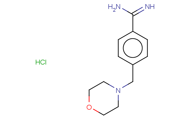 4-(morpholin-4-ylmethyl)benzene-1-carboximidamide hydrochloride