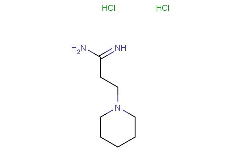 3-(piperidin-1-yl)propanimidamide dihydrochloride