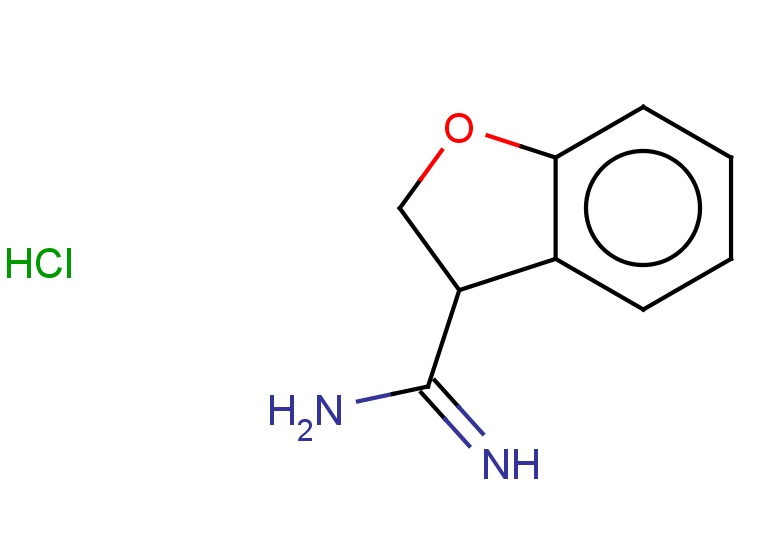 2,3-dihydro-1-benzofuran-3-carboximidamide hydrochloride