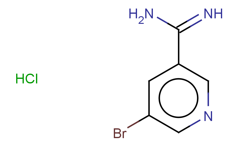 5-bromopyridine-3-carboximidamide hydrochloride
