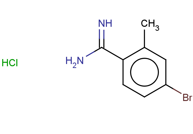 4-bromo-2-methylbenzene-1-carboximidamide hydrochloride