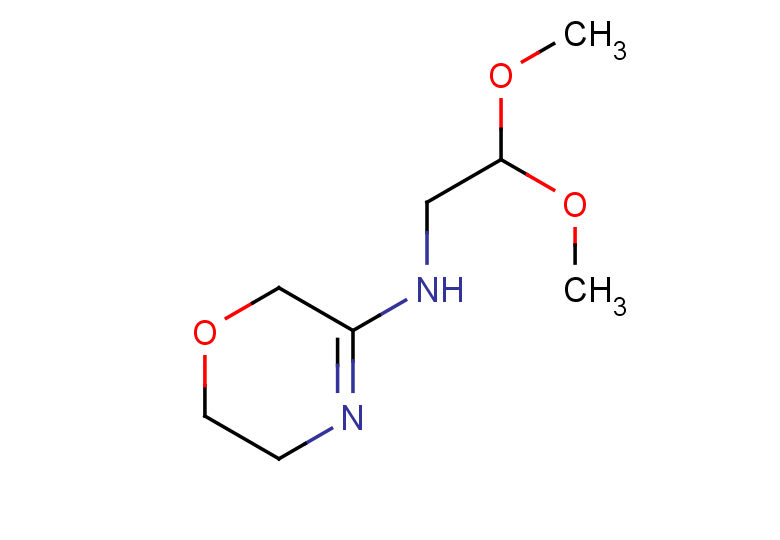 N-(2,2-dimethoxyethyl)-5,6-dihydro-2H-1,4-oxazin-3-amine