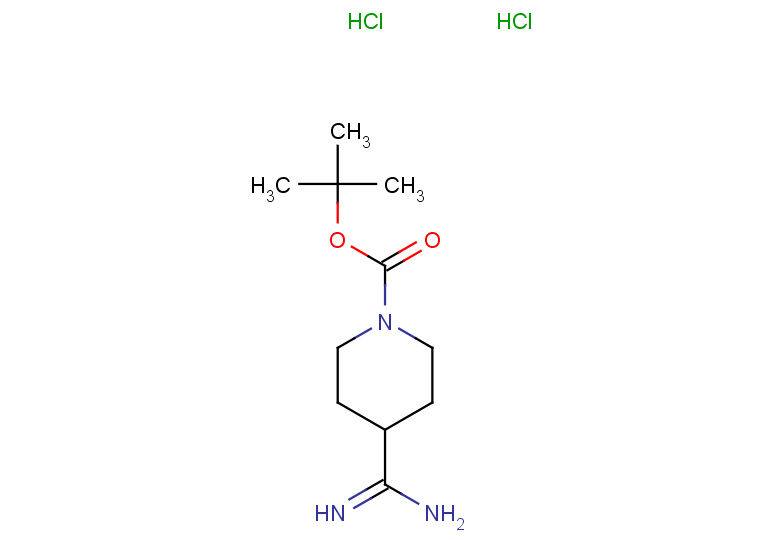 tert-butyl 4-carbamimidoylpiperidine-1-carboxylate dihydrochloride
