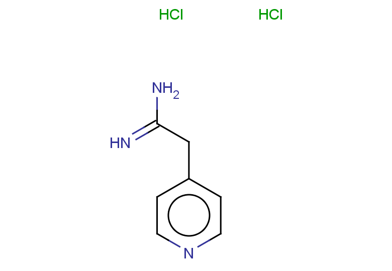 2-(pyridin-4-yl)ethanimidamide dihydrochloride