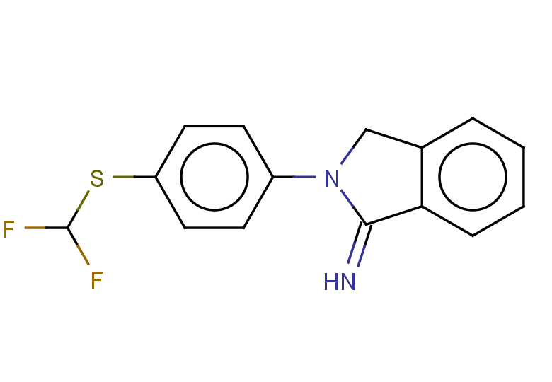 2-{4-[(difluoromethyl)sulfanyl]phenyl}-2,3-dihydro-1H-isoindol-1-imine