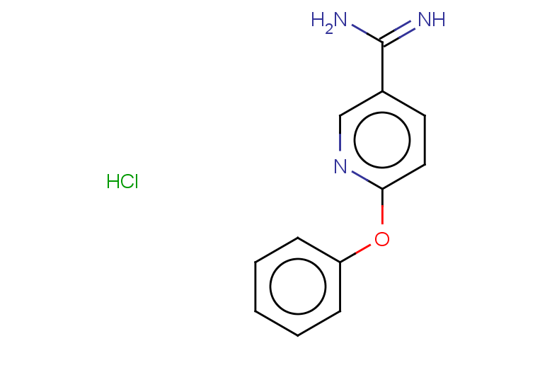 6-phenoxypyridine-3-carboximidamide hydrochloride