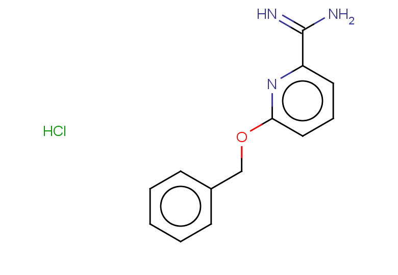 6-(benzyloxy)pyridine-2-carboximidamide hydrochloride
