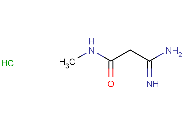 2-carbamimidoyl-N-methylacetamide hydrochloride