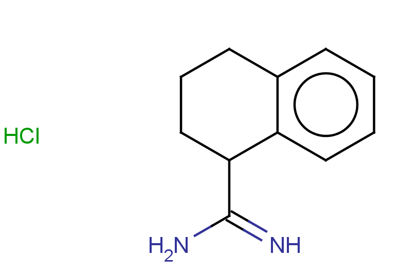 1,2,3,4-tetrahydronaphthalene-1-carboximidamide hydrochloride
